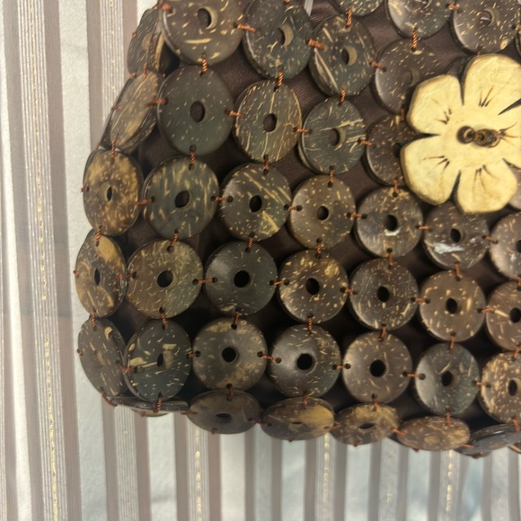 Coconut Shell purse NWOT - Picture 5 of 12